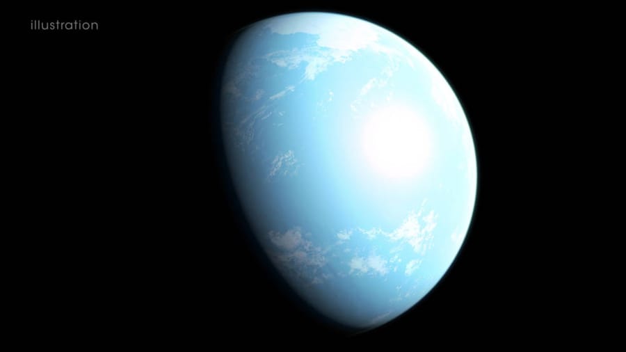 An artists illustration of GJ 357 d, a super-Earth planet capable of hosting life. NASA’s Transiting Exoplanet Survey Satellite discovered the planet orbiting a star just 31 light-years away.