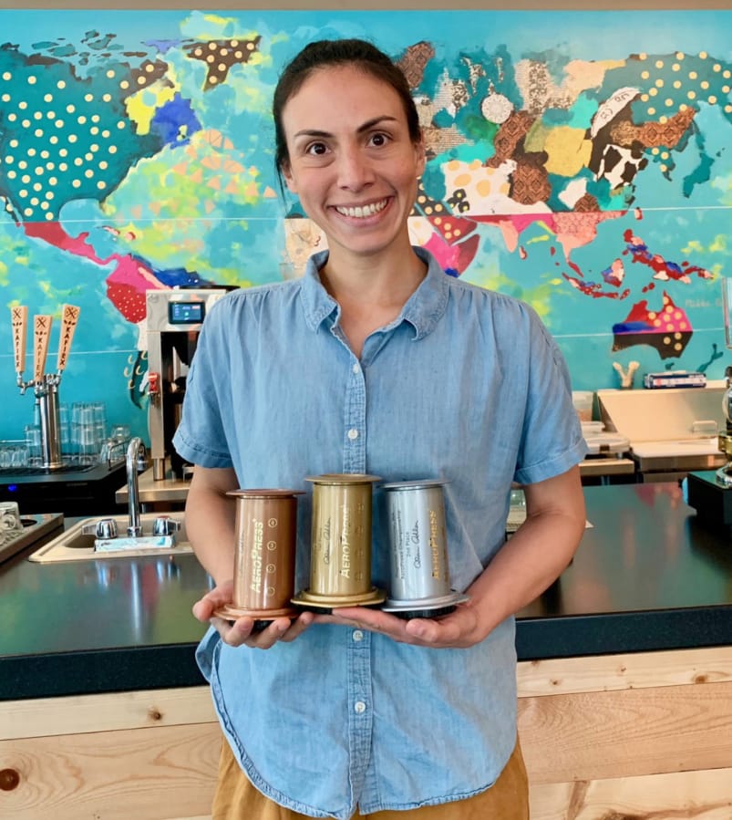 Seidy Selivanow of Kafiex Roasters is organizing the Aug. 3 Cold Brew Fest in Esther Short Park.