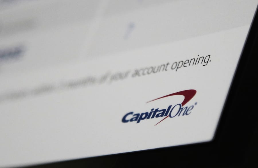 This Monday, July 22, 2019, photo shows Capital One mailing in North Andover, Mass. Capital One says a hacker got access to the personal information of over 100 million individuals applying for credit. The McLean, Virginia-based bank said Monday, July 29, 2019, it found out about the vulnerability in its system July 19 and immediately sought help from law enforcement to catch the perpetrator.