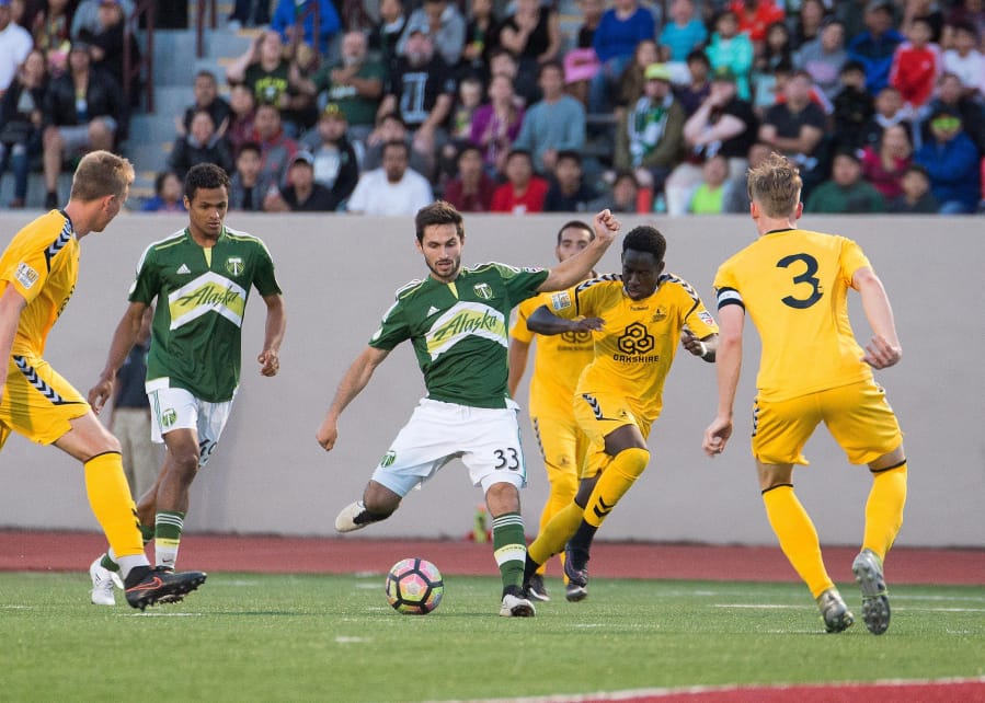 Timur Zhividze (33), playing for Timbers U23 squad, has been given a chance to play professionally with the Philadelphia Fury.