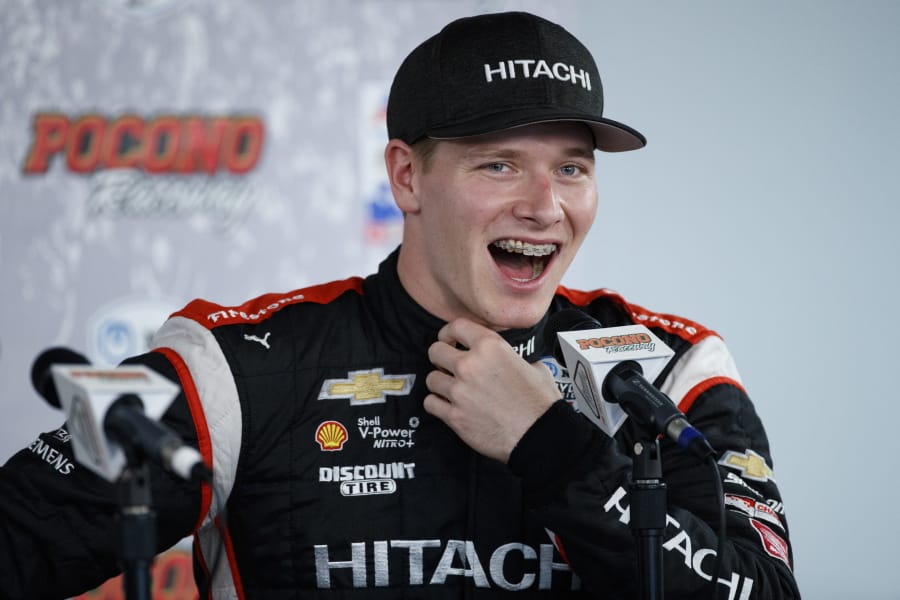 Josef Newgarden has been the IndyCar points leader for all but one race this season and built enough of a cushion that his mindset has changed as the championship race speeds into an anticlimactic final two events of the year.