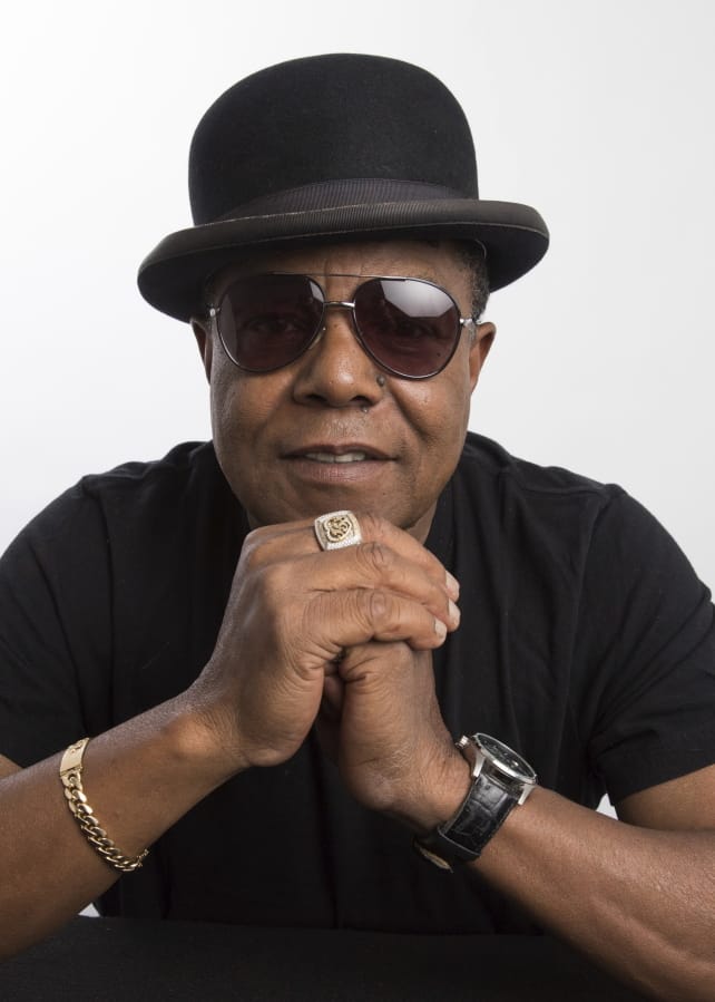Tito Jackson, a member of the famed Jackson 5, poses for a portrait on July 24 in Los Angeles to promote his solo project, a new version of his 2017 song “One Way Street.” Mark Von Holden/Invision