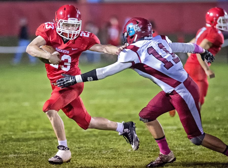 Castle Rock’s Wyatt Partridge rushed for 14 touchdowns and more than 1,000 yards last season. The Rockets return a team with ample athleticism and postseason hopes.