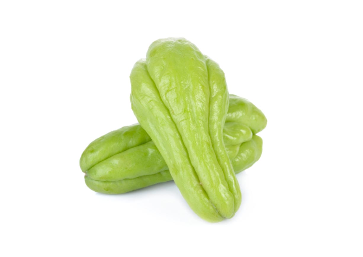 Chayote squash is used in many ways, from soup to enchiladas as well for salsa and pickles.