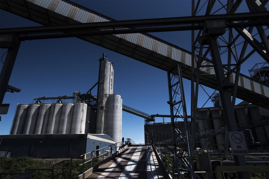 The United Grain storage silo was nearly empty as of Friday, according to a United Grain spokesman.