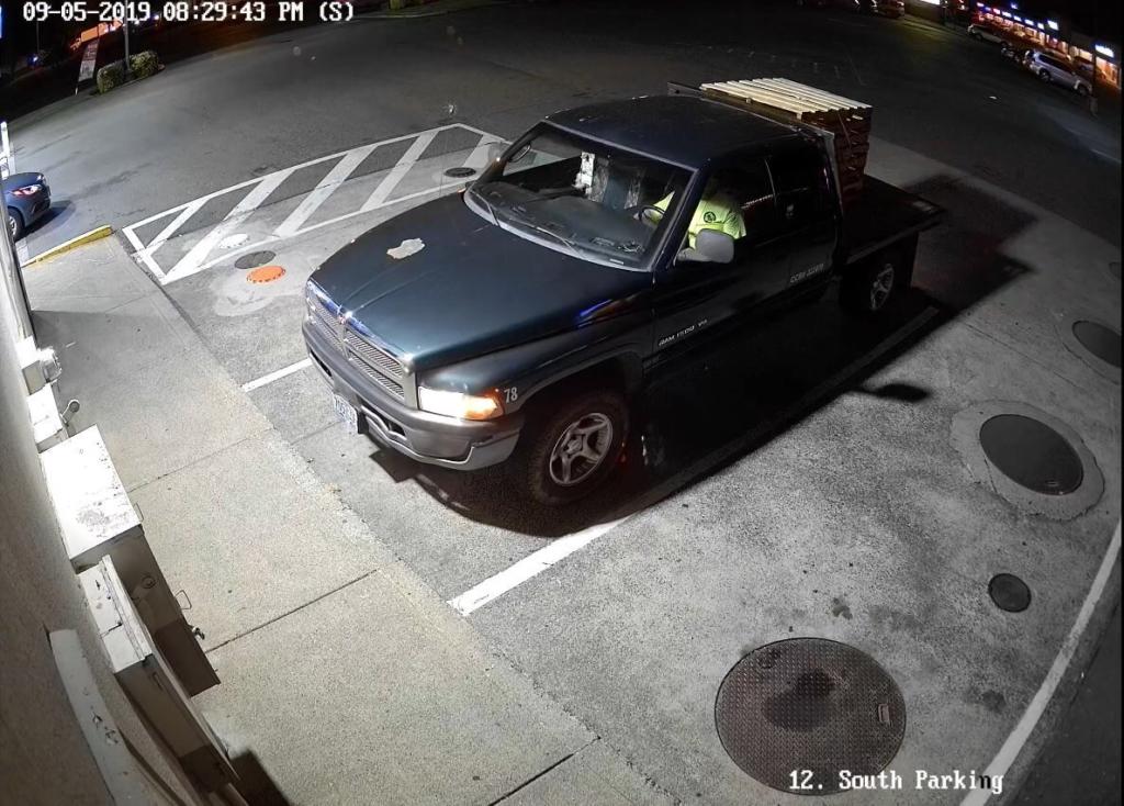 The Vancouver Police Department provided this photo in a news release about a fatal hit-and-run crash Thursday night at a parking lot in the 500 block of Southeast Chkalov Drive.