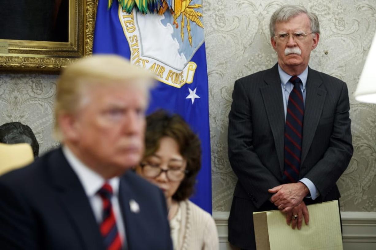 Trump ousts hawkish Bolton, dissenter on foreign policy - Columbian.com1226 x 817