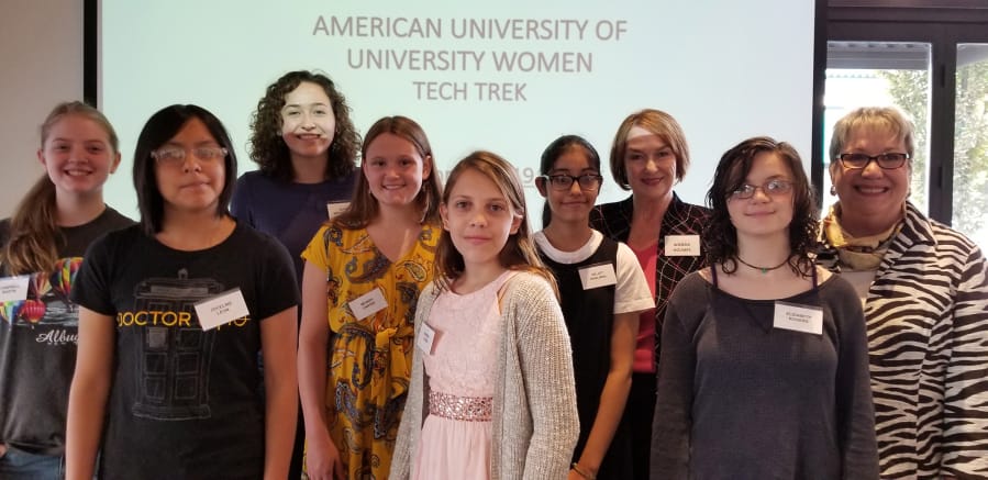 Esther Short: Two branches of the American Association of University Women funded scholarship for seven local students to visit a STEM summer program.