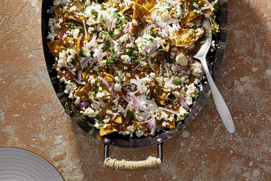 Green Chilaquiles (Photo for The Washington Post by Tom McCorkle)