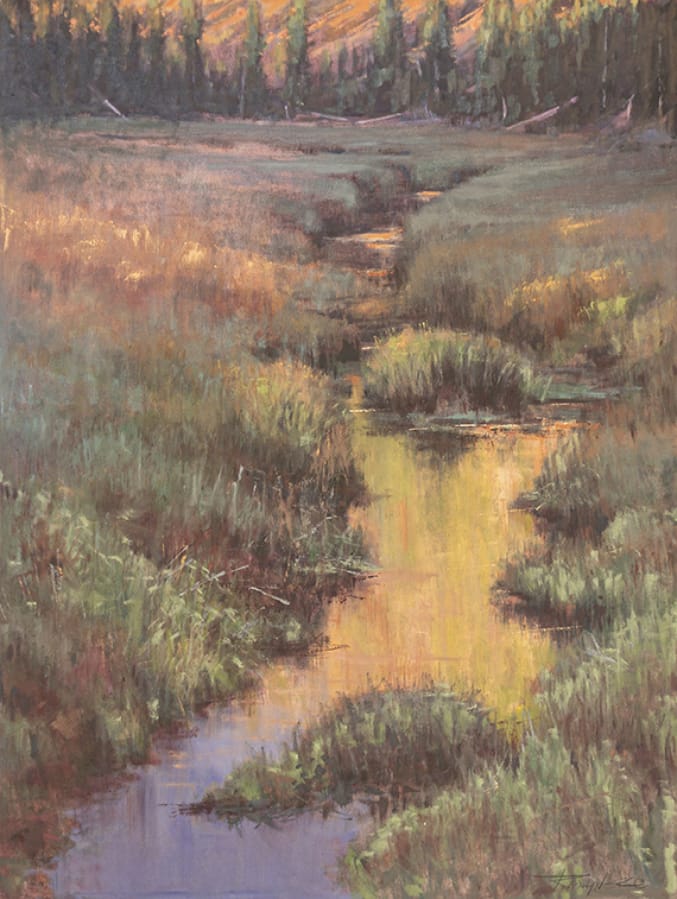 See the &quot;Oil &amp; Water&quot; exhibit at Art on the Boulevard, a solo show featuring the paintings of Mike Rangner, like this &quot;Morning Light.&quot; Oct.