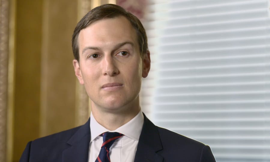 This image released by HBO shows Jared Kushner, a senior adviser to President Donald Trump, in a scene from the documentary series &quot;AXIOS,&quot; returning for a four-episode season on Sunday, Oct. 20 on HBO.