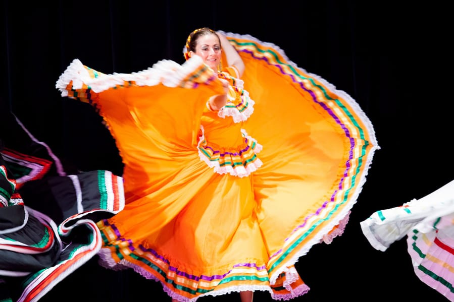 See dancers from Ballet Folklorico perform at the free Dia de los Muertos celebration.