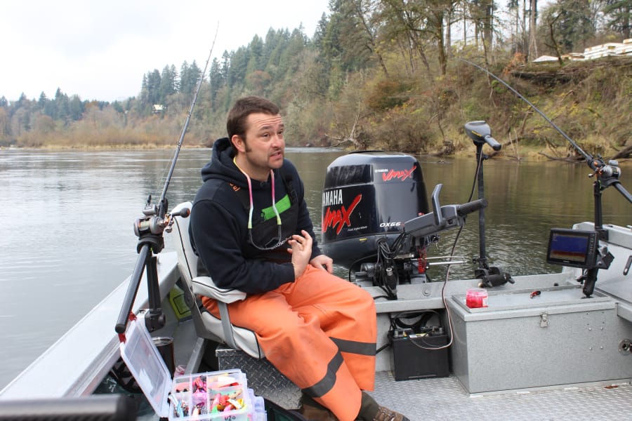 Landon Connorton of Longview is a part-time guide, tugboat operator and the owner of River City Fishing Products LLC. His Washington Coon Shrimp baits have become the most popular coon shrimp used across Southwest Washington.