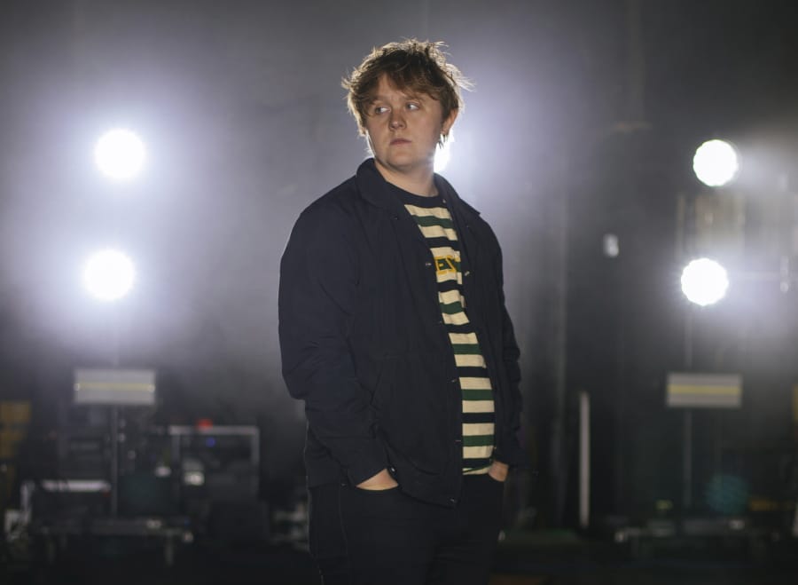 This Oct. 11, 2019 photo shows Scottish singer Lewis Capaldi poses for a portrait at concert venue Brooklyn Steel in New York. Capaldi&#039;s hit single, &quot;Someone You Loved,&quot; spent seven weeks at No. 1 in the U.K. and, so far, has peaked at No. 3 on Billboard&#039;s Hot 100 chart in the U.S.