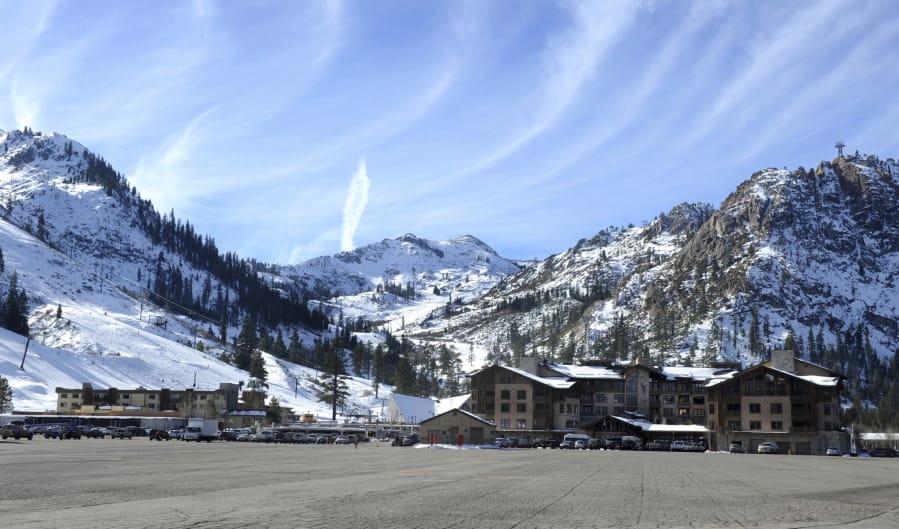 The base village at Squaw Valley is seen Dec. 16, 2011, in Olympic Valley, Calif.