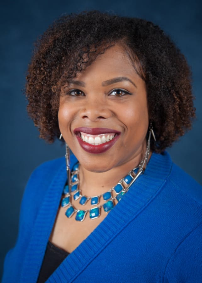 Rashida Willard, Clark College's vice president of Diversity, Equity and Inclusion