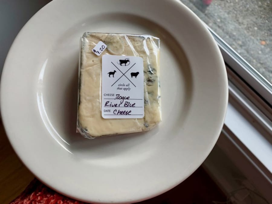 World&#039;s Best Cheese Winner Rogue River Blue Cheese at C&#039;est La Vie in Hazel Dell.