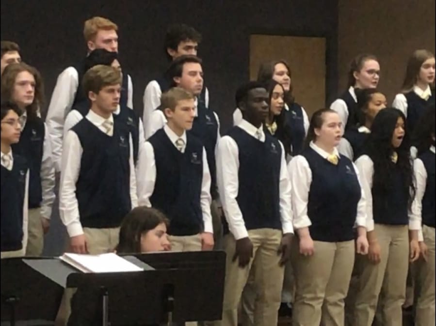 EVERGREEN HIGHLANDS: The Seton Catholic High School Concert Band and Seton Choir performed a holiday concert at St. Joseph Catholic Church on Dec.