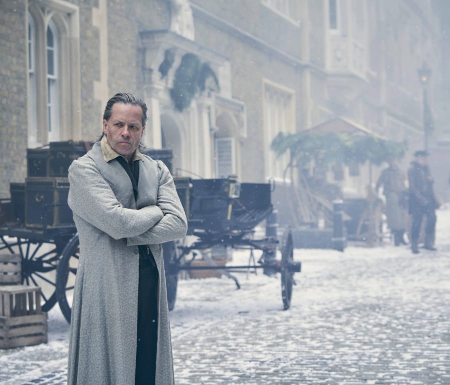 England-born, Australia-raised actor Guy Pearce stars as Ebenezer Scrooge in FX&#039;s new version of Charles Dickens&#039; classic, &quot;A Christmas Carol,&quot; premiering Dec. 19.
