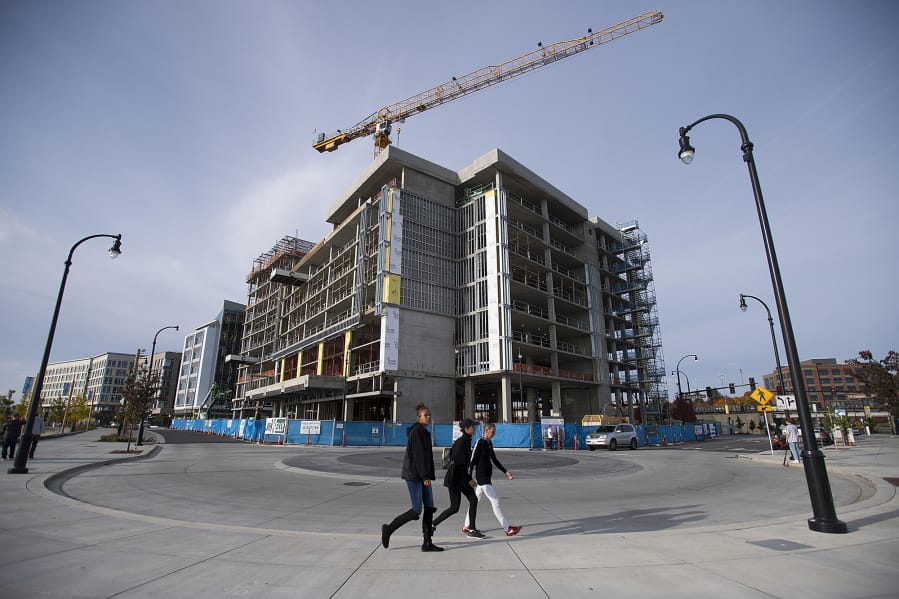 Construction and expansion at the Waterfront Vancouver was the top business story of 2019. As more businesses and buildings came online, plans for the development rolled along with the year.