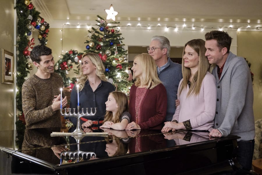A scene from &quot;Holiday Date&quot; on the Hallmark Channel.