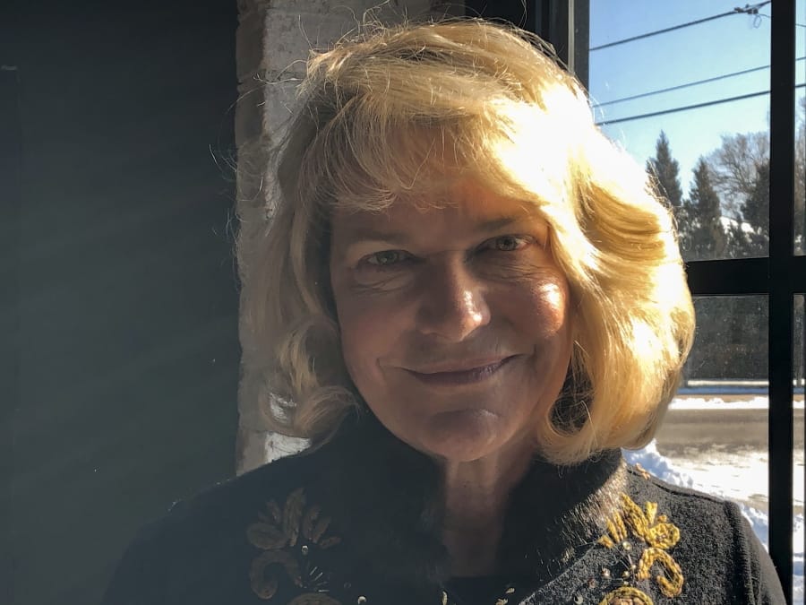 In this Dec. 16, 2019, photo, former Republican U.S. Rep. Cynthia Lummis poses for a picture in Cheyenne, Wyo. She is so far the only major candidate to replace retiring Republican Sen. Mike Enzi, of Wyoming. U.S. Rep. Liz Cheney, of Wyoming, plans to announce in early 2020 whether she will run for the Senate seat. Cheney succeeded Lummis in Congress after Lummis stepped down in 2017.