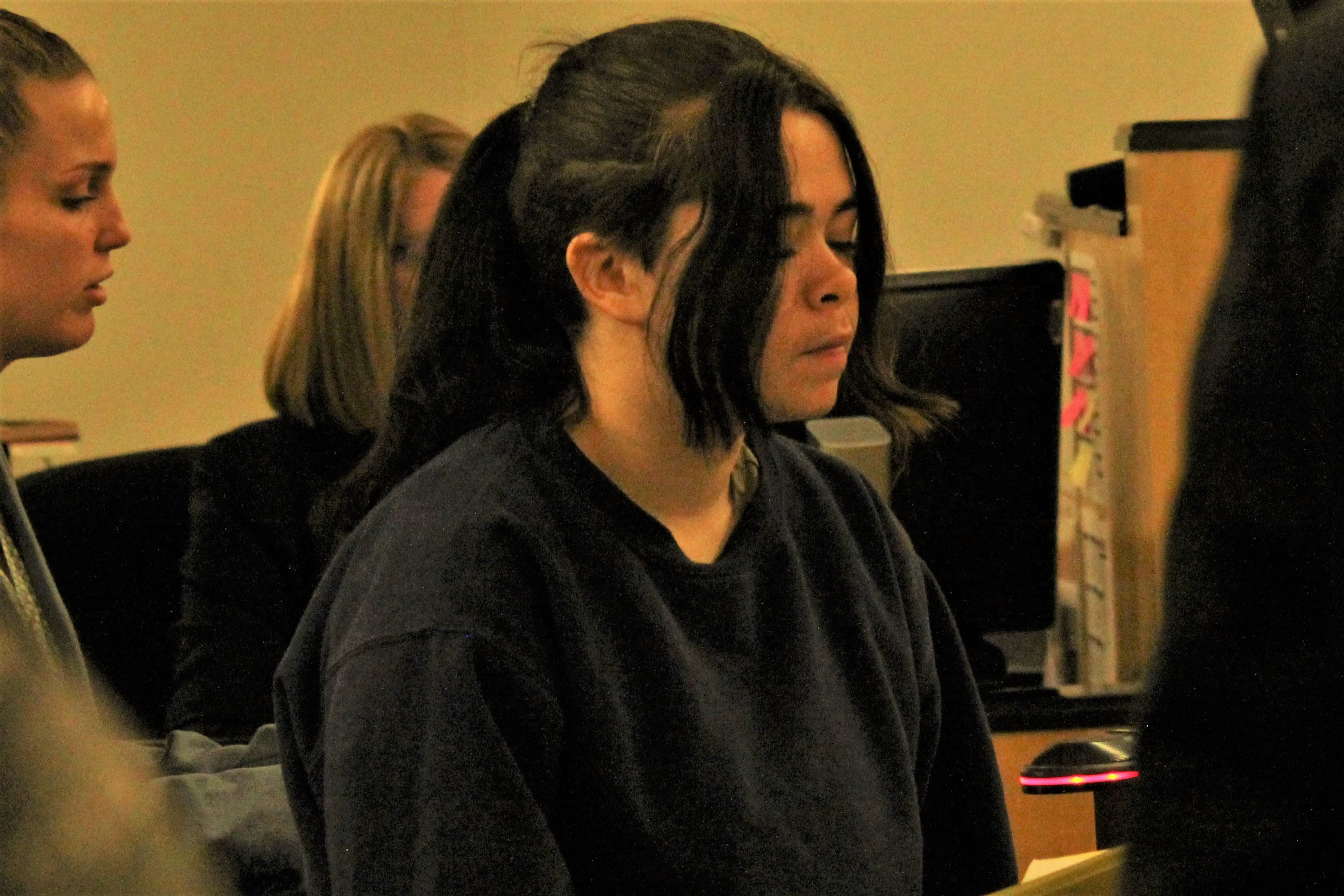 Sophia L. Utton, 16, appears in Clark County Superior Court on Monday to face a second-degree attempted murder charge, stemming from a home invasion in Hazel Dell in mid-December.