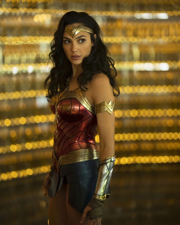 Gal Gadot returns as the Amazing Amazon in &quot;Wonder Woman 1984.&quot; (Clay Enos/Warner Bros.)