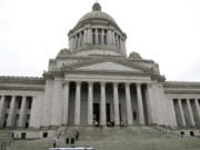 The legislative building in Olympia houses the Senate and House chambers. (Ted S.