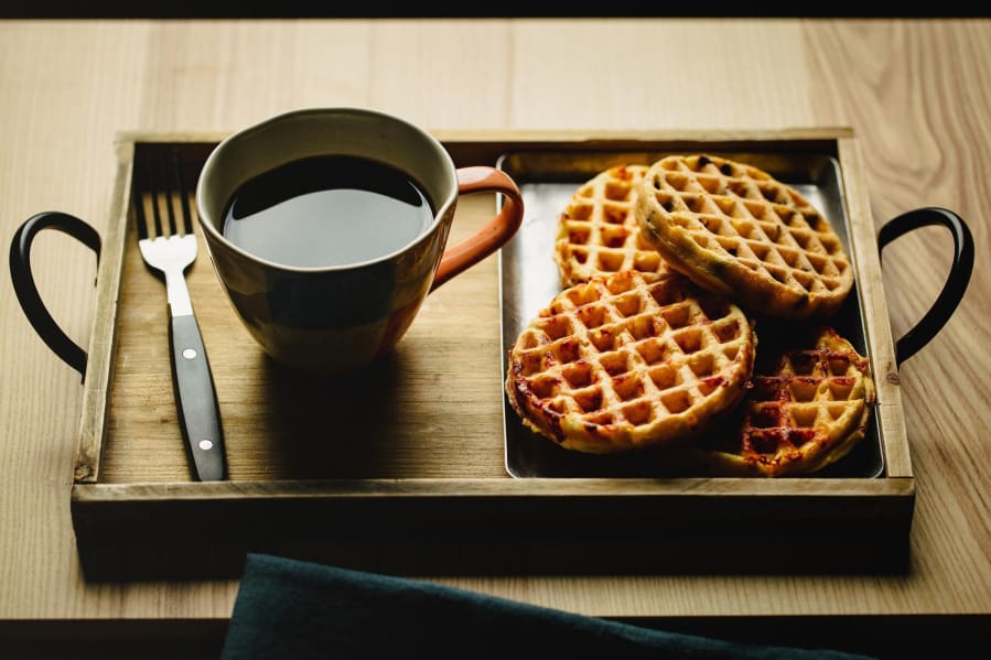 Chaffles are a flourless version of waffles that became popular among keto and gluten-free sets but have crossed over to a wider audience. (E.