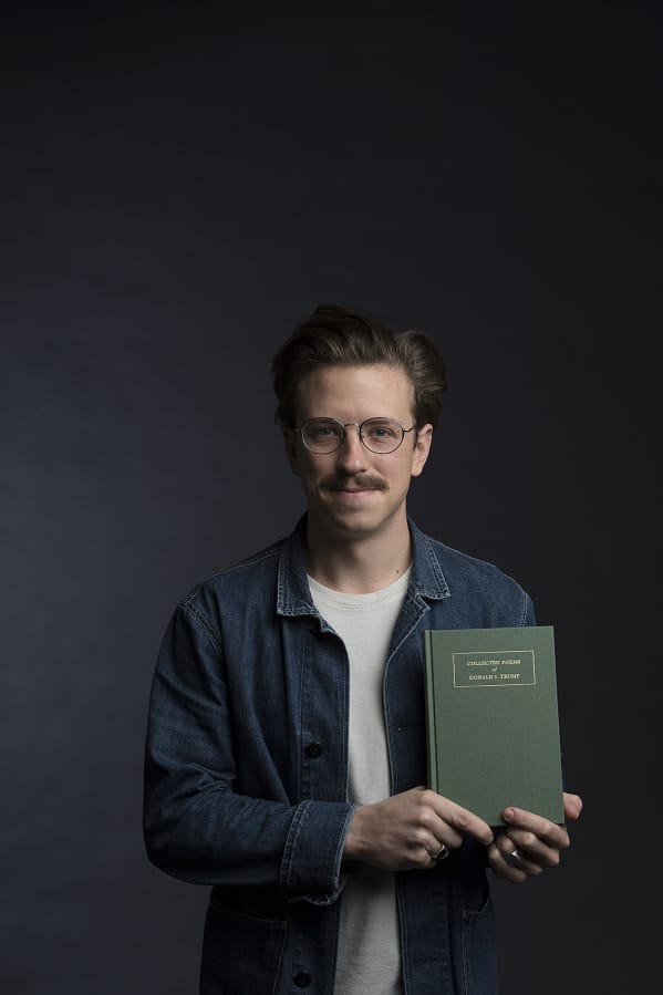 Poetry or tweetery? Vancouver resident Gregory Woodman, who masterminded this classy, hardbound volume entitled &quot;Collected Poems of Donald J. Trump,&quot; wants you to be the judge.