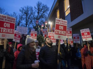 Strike at Clark College
