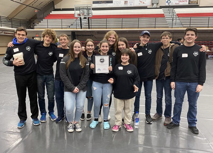 WOODLAND: The Beaver Bots&#039; Inspire Award qualified them to participate in state finals.