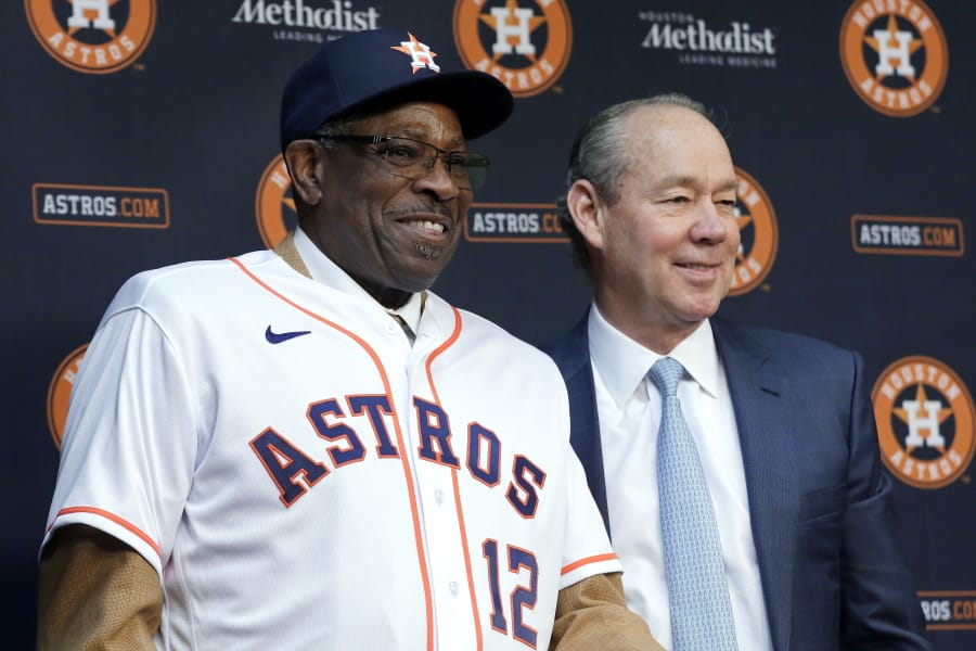 Baker takes over scam-marred Astros, set for 'last hurrah' - The Columbian