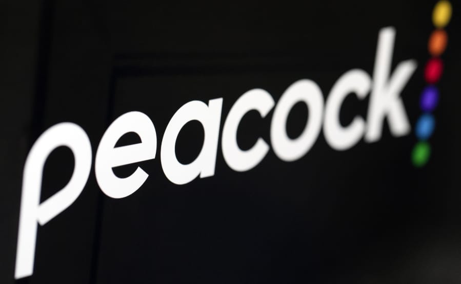 The logo for NBCUniversal&#039;s upcoming streaming service, Peacock, is displayed on a computer screen on Thursday, Jan. 16, 2020, in New York. NBCUniversal is expected to unveil the price and other details about Peacock on Thursday.
