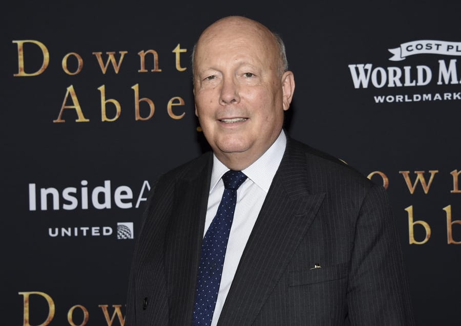 Writer-producer Julian Fellowes attends the premiere of &quot;Downton Abbey,&quot; at Alice Tully Hall in New York.