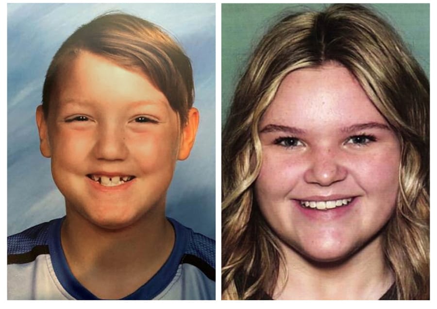 Missing children Joshua &quot;JJ&quot; Vallow, 7, left, and Tylee Ryan, 17.