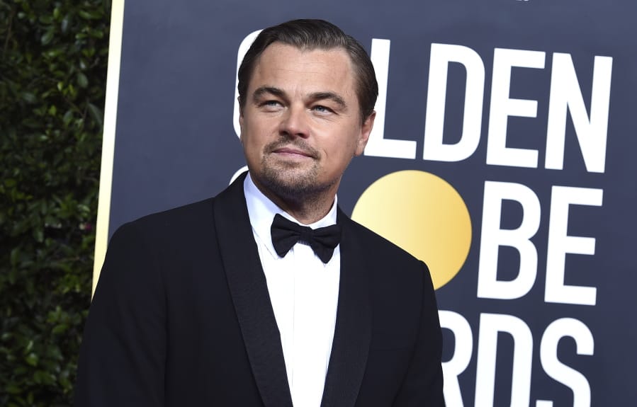 FILE - This Jan. 5, 2020 file photo shows actor and activist Leonardo DiCaprio at the 77th annual Golden Globe Awards in Beverly Hills, Calif. DiCaprio&#039;s environmental organization will donate $3 million to help the efforts toward the wildfire relief in Australia.