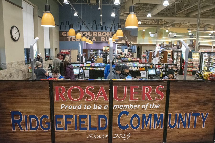 Rosauers recently opened in Ridgefield.