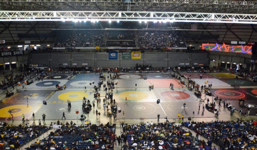 Mat Classic XXXII is  ready for its second day.