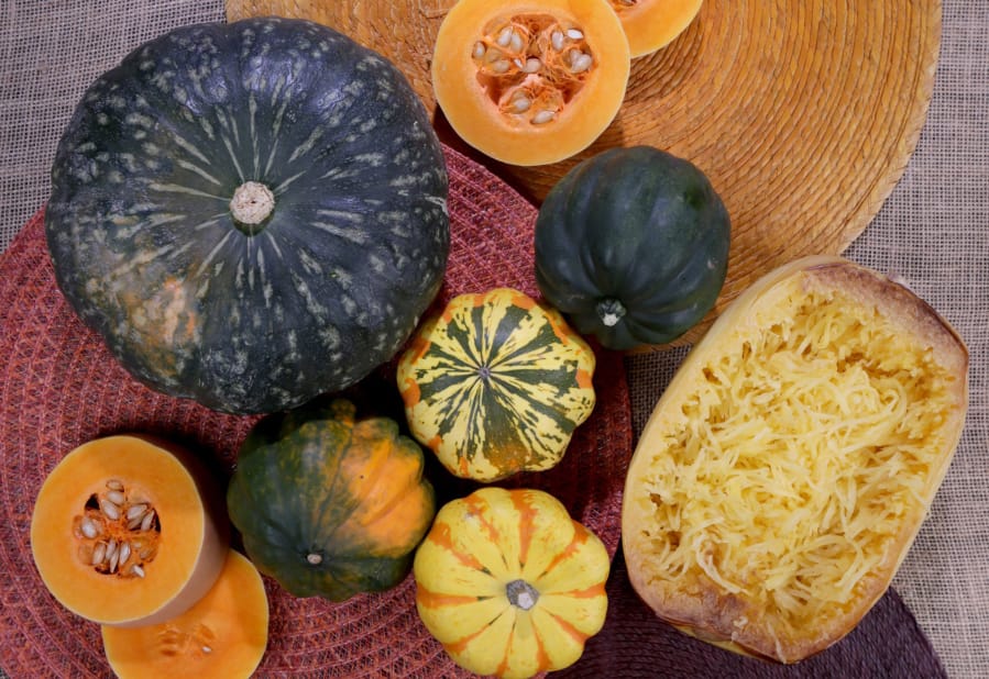 A variety of winter squash. (Hillary Levin/St.