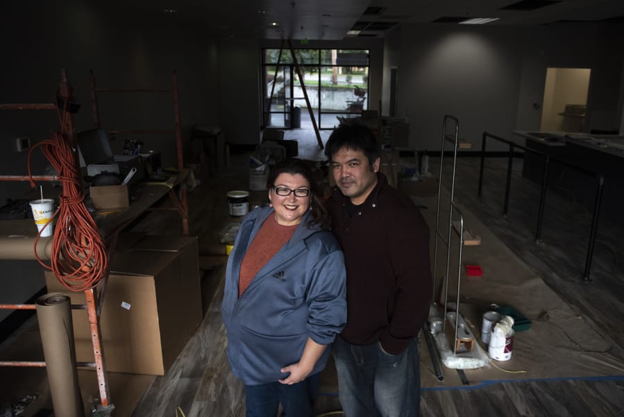 Amy Matsumoto, left, and Daisuke Matsumoto are opening an authentic Neapolitan-style pizzeria in March at brick-and-mortar location at 3000 S.E. 164th Ave., Suite 107, Vancouver.