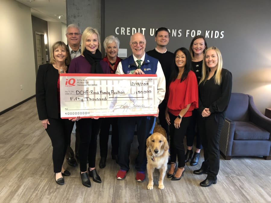 ESTHER SHORT: iQ Credit Union staff, members and community partners are pleased to have raised $50,000 for OHSU&#039;s Doernbecher Children&#039;s Hospital as part of iQ&#039;s annual Spirit Week in 2019.