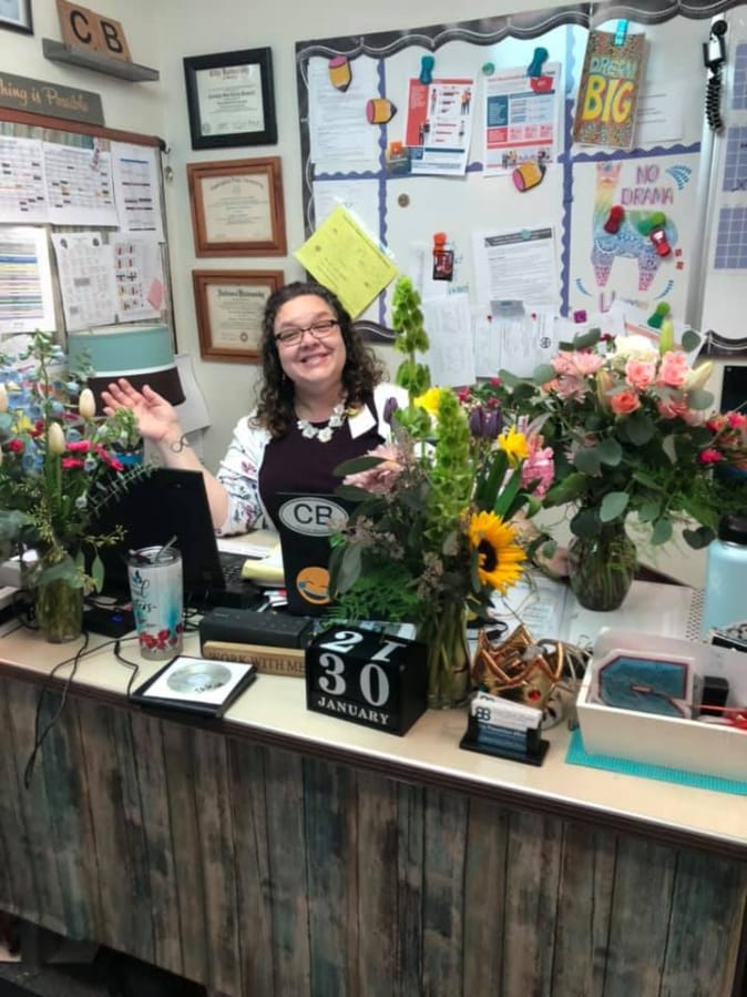 Carolyn &quot;Suz&quot; Clark-Bennett died Tuesday evening in a two-vehicle collision on Northeast 78th Street in Hazel Dell. Clark-Bennett was an associate principal at Wind River Middle School and Stevenson High School.