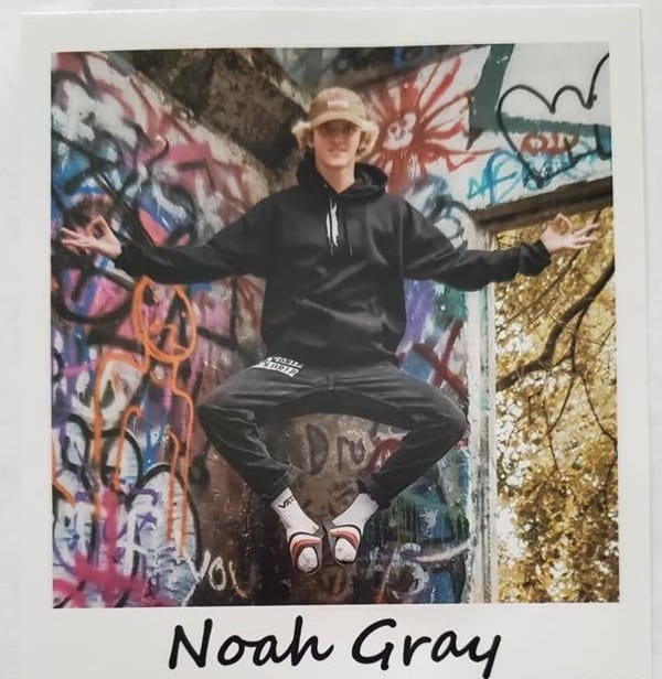 Noah Gray, 18, of Woodland, died of injuries suffered in a Feb. 2, 2020, vehicle vs. pedestrian crash near Horseshoe Lake.