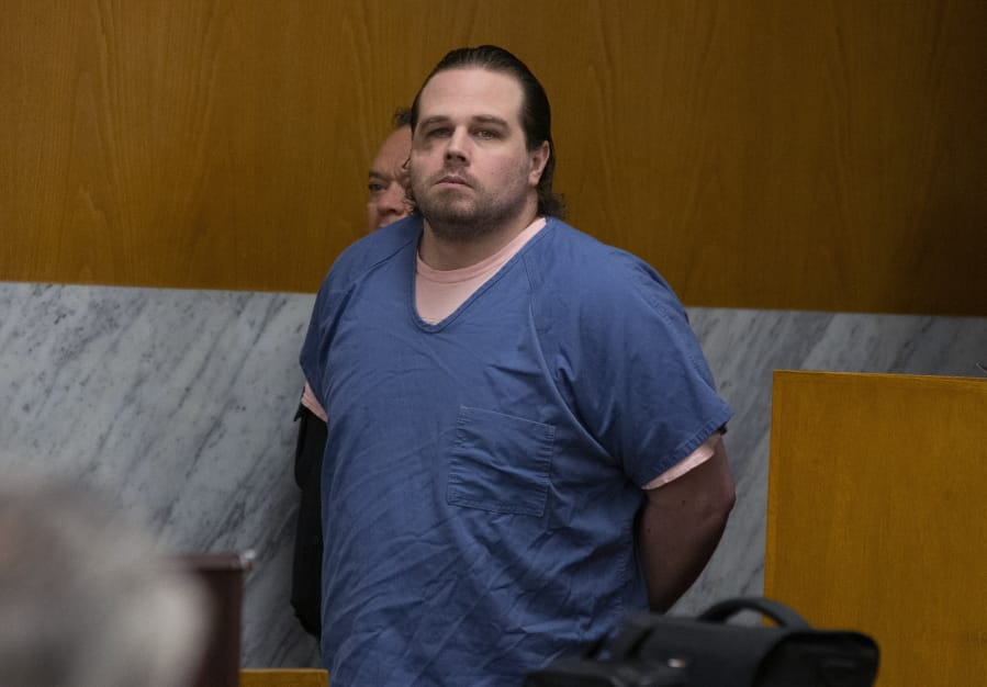 Jury selection began Tuesday, Jan. 21, 2020 in the trial of Jeremy Christian, accused of killing two men and slashing another in 2017 on a Portland, Oregon, MAX train after they confronted Christian while he was shouting racist slurs at two teenage girls.