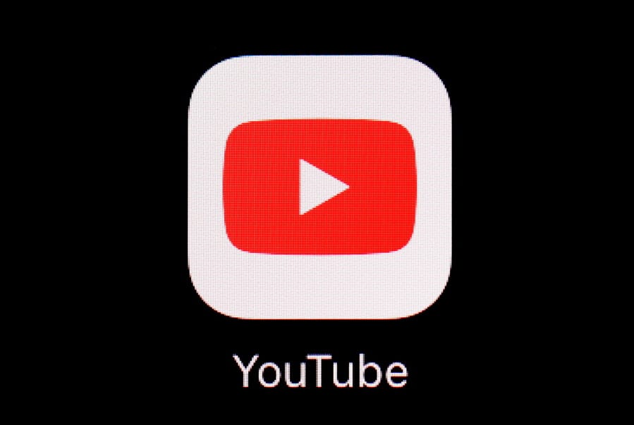 FILE - This March 20, 2018, file photo shows the YouTube app on an iPad. YouTube is making clear there will be no &quot;birtherism&quot; on its platform during this year&#039;s U.S. presidential election. Also banned: Election-related &quot;deepfake&quot; videos and anything that aims to mislead viewers about voting procedures and how to participate in the 2020 census. The Google-owned video service clarified its rules ahead of the Iowa caucuses Monday, Feb. 2, 2020.
