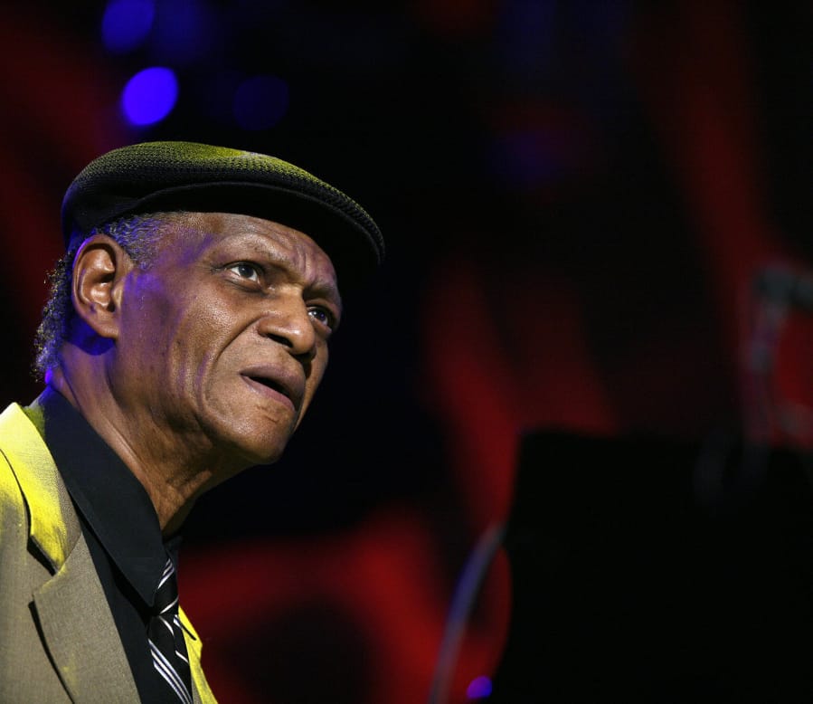 McCoy Tyner performs with the McCoy Tyner Trio in July 2007 at the Vitoria Jazz Festival in Vitoria, Spain.