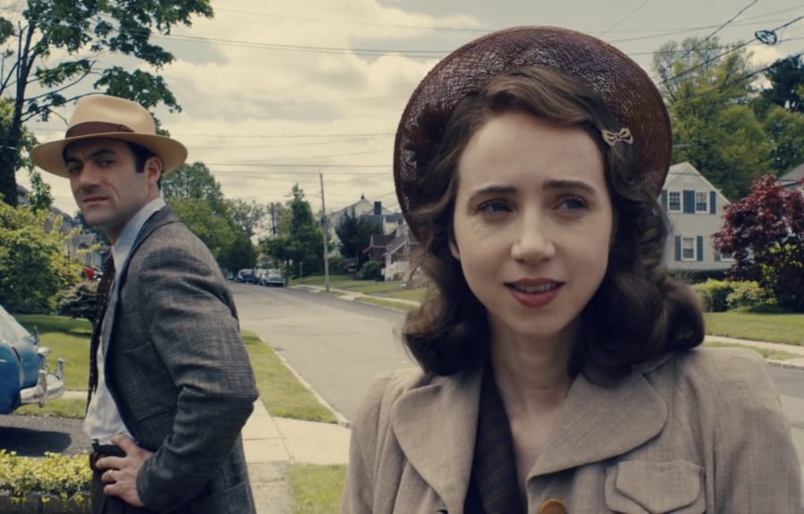 Zoe Kazan, right, in &quot;The Plot Against America.&quot; (HBO)
