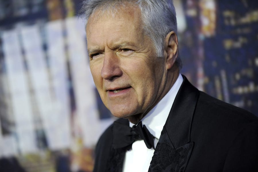 &quot;Jeopardy!&quot; host Alex Trebek attends the SNL 40th Anniversary Celebration at Rockefeller Plaza in 2015. The game show ill suspend live tapings as a precaution.